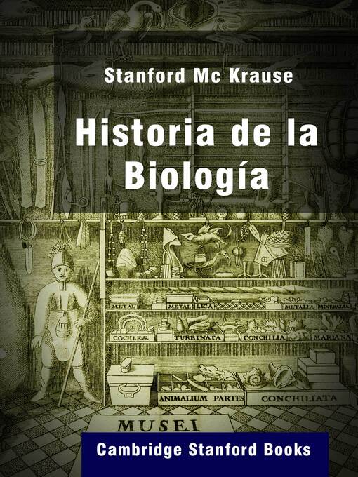 Detalles del título Historia de la Biología de Stanford Mc Krause - Disponible
